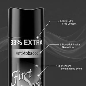 Aerosol Anti-tabaco, Ambientador en Aerosol, 33% Extra Gratis, Eliminador de Olores de Cigarrillos de Larga Duración para el Hogar, la Oficina y el Automóvil - Product Image 6