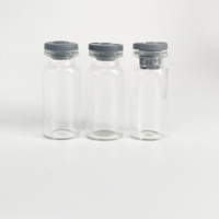 Usine! Petit flacon tubulaire en verre borosilicaté neutre de 10ml