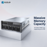 Serveur FusionServer 5885H V6 4U 4 sockets testé à 100 % avant expédition, rigoureux test de burn-in, garantie, diagnostic OK