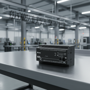 Controlador PLC Delta DVP40EC00R3 Original de 40 Puntos, 24DI, 16DO, Salida de Relé, RS485, Host Compacto, Serie DVP EC3, Automatización, 10V - Product Image 1