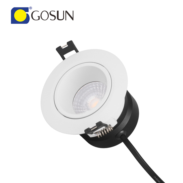 RGBCW Commercial Spotlight Aluminum Housing Downlight Recessed Led Downlight TUYA Dimmable Downlight