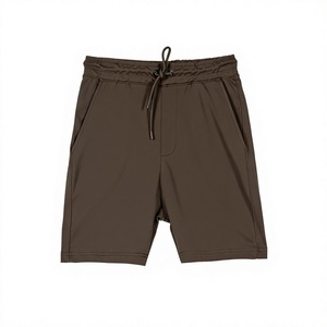 Pantalones Cortos Bermuda para Hombre 2026, Color Sólido, Cintura con Cordón, Secado Rápido, Transpirables, con Bolsillos, Estilo Casual, Tejido de Poliéster, Tinte Liso - Product Image 1