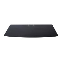 Étagère murale simple pour DVD en verre trempé de 6 mm, taille 460x250 mm, pour appareil AV