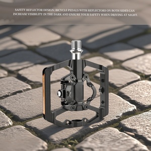 Système <span class=keywords><strong>SPD</strong></span> Stabilité Pédale de vélo Pédales VTT VTT Pédale à double usage - Product Image 5