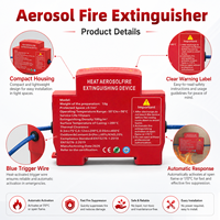 Dispositif d'extinction d'incendie automatique ZHNL Systems pour panneaux électriques, dispositif de sécurité à aérosol, mini-extincteur à aérosol, disjoncteur