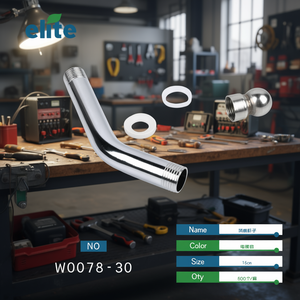 Elite Rigid Conduit Pipe 15cm 1/2 In Thread Stainless Steel For Water Plumbing - Product Image 2