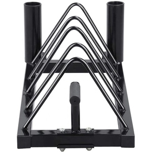 Soporte Horizontal KWO para Discos de Pesas y Barras de Acero para Levantamiento de Pesas - Product Image 3