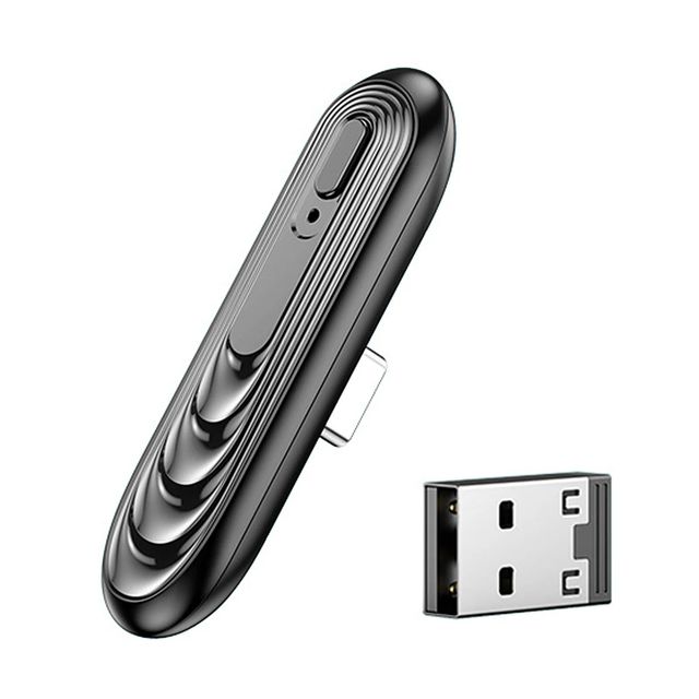 Wireless Audio Transmitter Portable Audio With Type-C and USB Interfaces Connection