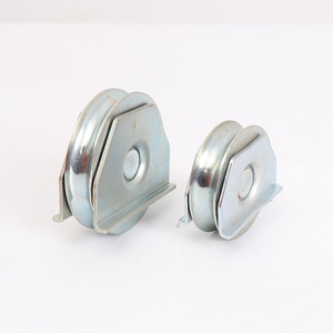 Acciai galvanizzati v Y U cuscinetto a scanalatura cancello scorrevole ruota ruote puleggia per recinzione cancelli porte di sicurezza altre porte - Product Image 4