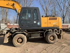 Excavadora de ruedas Hyundai 210W-7 de alta calidad, hecha en Corea del Sur, usada en Shanghai 210, excavadora de - Product Image 6