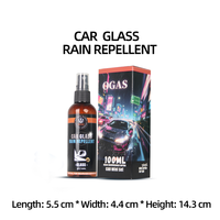 Répulsif Pluie 100 ml pour Rétroviseur – Revêtement Hydrophobe Anti-Buée pour Pare-Brise de Voiture, Spray Imperméabilisant Longue Durée