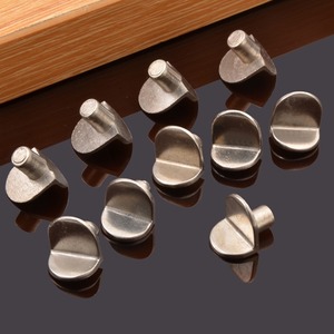 Yuelide Alloy Shelf Support Zinc Alloy Nickel Plating Durable <b>Wardrobe</b> Partition Bracket Wooden Board Fixing <b>Hardware</b> - Product Image 2