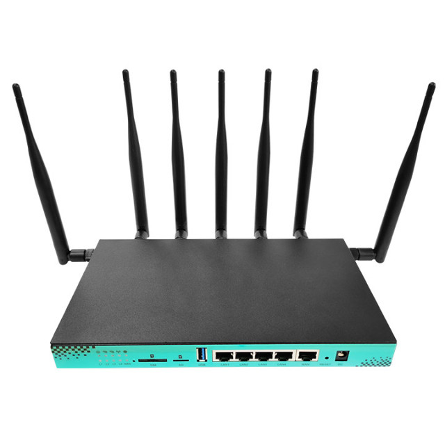 Zbtlink WG1608 USA 4G High Speed CAT6 CAT12 CAT20 Module with M.2 Slot Lte Wireless OpenWRT Global Bands Wi-Fi Router