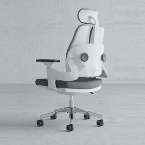 Ergonomic có thể điều chỉnh văn phòng lưới ghế với độ nghiêng và căng thẳng Khóa điều hành máy tính xoay ghế với dual-tựa lưng hệ thống - Product Image 4