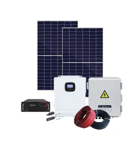 3kw complete Complete kit Off Grid Solar pure sine wave single phase full bridge inverter bulk home solar energy system