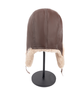 Gorro de Invierno para Hombre y Mujer, Protector de Orejas, Grueso, Resistente al Viento, Estilo Retro de Piloto de Locomotora - Product Image 5