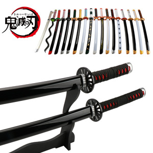 Set de Espadas de Zoro de One Piece de 104 cm, Katana de Madera sin Afilar, Accesorio de Cosplay para Fans del Anime, Yubashiri, Sandai, <span class=keywords><strong>Kitetsu</strong></span>, Wado Ichimonji - Product Image 3