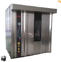 Four électrique industriel commercial en acier inoxydable pour la cuisson du pain, four rotatif diesel pour la cuisson du pain