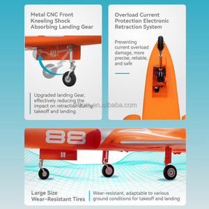 FMS145POR8S 90mm Super Scorpion V2 <span class=keywords><strong>EDF</strong></span> Jet Glider Modèle d'avion 2.4G 6CH RC Fighter Avion 8S Version PNP FMS145PCM8S - Product Image 5