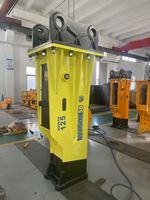 Prix d'usine SOOSAN SB125 Marteau hydraulique pour excavatrice de 28 à 35 tonnes, équipement de démolition