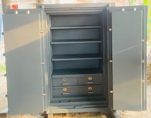 Premium High Performance Custom <b>Home</b> Safety Deposit <b>Safe</b> <b>Box</b> With Fingerprint Security Key Industrial Use Locker Storage INDUSTR - Product Image 6