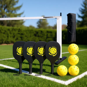 Set de Red Portátil para Pickleball Db de 22 pies, Fibra de Carbono, con 4 Palas, 4 Pelotas y Bolsa de Transporte para Entretenimiento al Aire Libre - Product Image 2