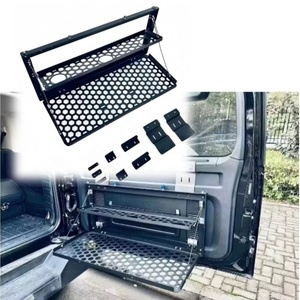 <span class=keywords><strong>Siru</strong></span> Auto Parts, mesa plegable de Metal de 2 niveles, estante de almacenamiento plegable trasero, soporte para equipaje, estante para maletero, capacidad de tanque 300, nuevo - Product Image 4