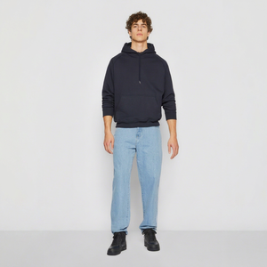 Precio de fábrica directo al por mayor, impresión OEM bajo demanda, sudaderas con capucha unisex extragrandes de color sólido para hombre y mujer - Product Image 1