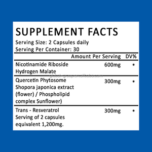 Kapsul NMNH Label pribadi, kapsul meningkatkan NAD + suplemen kulit diet alami Sehat kapsul NMNH - Product Image 2