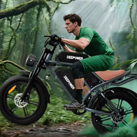 Vélo de montagne électrique pour adultes, moteur sans balais 1500W, batterie lithium 48V 30Ah, freins à disque hydrauliques, cadre en aluminium, vélo électrique tout-terrain