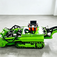 Robot de dragage flexible télécommandé pour l'excavation des sédiments dans les canaux de ruisseaux