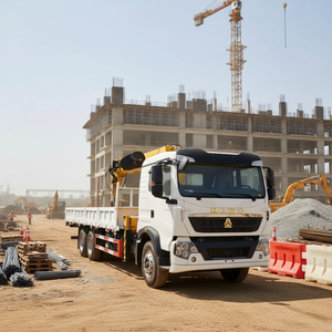 Grúa montada en camión Howo de la mejor calidad al precio más bajo, 6x4, 12 toneladas, con accesorio de perforación, caja de carga de 8.5 metros, con Zhi <span class=keywords><strong>Tui</strong></span> - Product Image 6