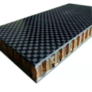 Fibre de carbone nid d'abeille léger ultra-léger haute résistance écologique panneau sandwich aérospatial finition brillante mate modèle <span class=keywords><strong>AKJ</strong></span> - Product Image 1
