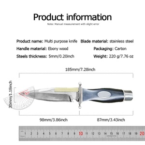 มีดใบตายเหล็กกล้าไร้สนิม D2 คุณภาพสูง ปรับแต่งได้ตามต้องการ สำหรับการต่อสู้ทางยุทธวิธี ด้ามจับ G10 พร้อมปลอกมีด DIY OEM สำหรับพกพา EDC รุ่นที่ 1 - Product Image 6