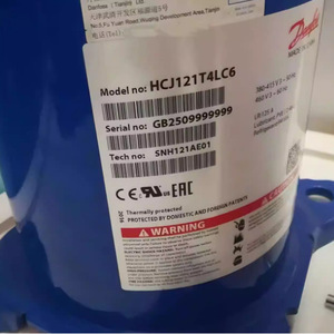 คอมเพรสเซอร์เครื่องปรับอากาศ HCJ121T4LC6 สำหรับระบบทำความเย็นและความร้อน - Product Image 1