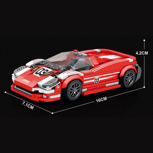 Alta calidad 355 Uds DIY bloques de construcción educativos 917 Living <span class=keywords><strong>Legend</strong></span> juego de bloques de construcción de automóviles deportivos para niños - Product Image 6