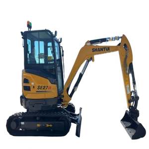 Famous Brand <b>New</b> SHANTUI SE27SR Mini Crawler Excavator 2.7 Ton Yanmar Engine PLC Control High Efficiency Construction Equipment - Product Image 1