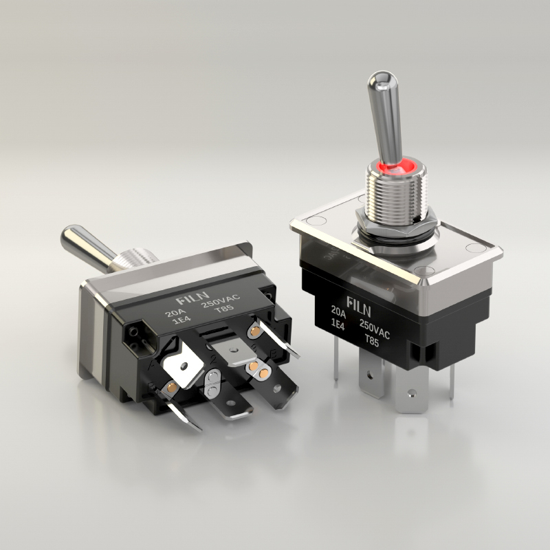 FILN 20A Waterproof SPDT Toggle Light