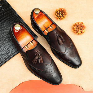 Botas de Cuero Genuino para Hombre, Diseño Clásico, Otoño-Invierno 2025, Cómodas, Impermeables, Antideslizantes, con Suela de Goma - Product Image 2