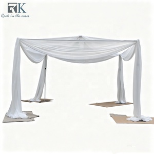 Wholesale Pipe and Drape <b>Kit</b> Telescopic Pipe and Drape System Aluminum Pipe and Drape for Wedding Decor - Product Image 1