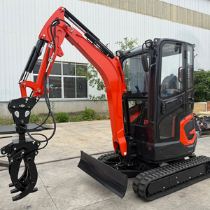 Excavadora Hidráulica Compacta de Alta Calidad de 2.5 Toneladas, Mini Excavadora con Cabina Cerrada, Certificación CE, Bomba y Caja de Cambios de 1 y 2 Toneladas - Product Image 5