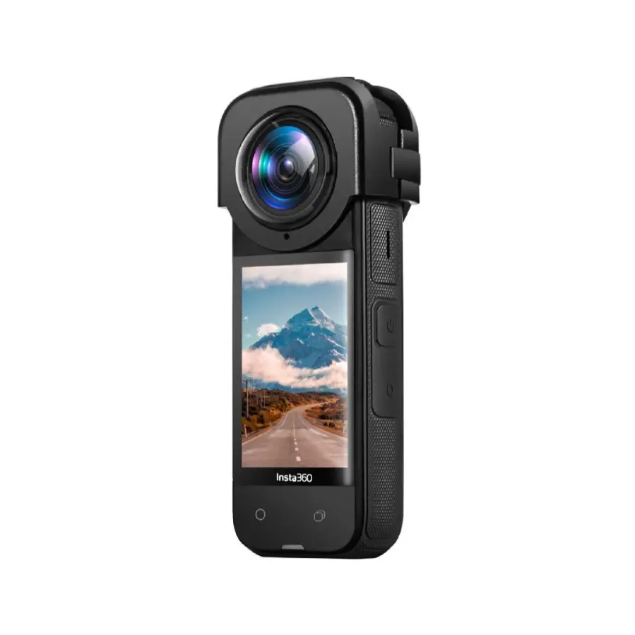 X4 9H quang học kính cường lực bảo vệ ống kính cho Insta 360 một X4 có thể tháo rời máy ảnh bảo vệ Bìa