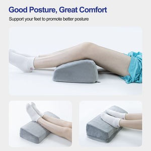 Reposapiés Ajustable para Debajo del Escritorio con Funda Lavable y Cojín de Espuma Viscoelástica para Oficina, Escuela, Hogar y Juegos - Product Image 4