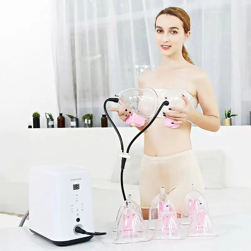 Offre Spéciale sein améliorer machine aspiration sous vide ventouses levage forme de bout à bout masseur de sein raffermissement du sein Machine de thérapie