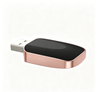 Vastfly CP07 2026 Viral Adaptador Inalámbrico CarPlay 2 en 1 con WiFi Dual 5G y BT5.3 de Alta Velocidad, Dongle de Actualización para CarPlay con Cable