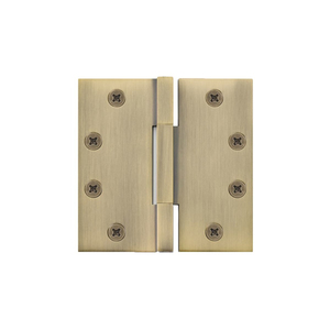 3 1/2 "X 3 1/2" квадратные цилиндрические сверхпрочные петли квадратные углы цельные латунные атласные никелевые дверные петли - Product Image 2