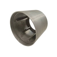 Boîtier de lampe à LED moulé sous pression en aluminium personnalisé OEM boîtier de corps de lampe de jardin pour produits d'éclairage boîtier