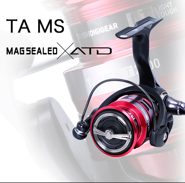 Wholesale Daiwa TA MS LT Spinning Fishing Reel-Right Hand Magnesium Alloy Metal Construction Stream/Lake/River 6.2:1 Gear Ratio