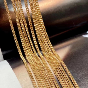 Collares <span class=keywords><strong>de</strong></span> Cadena <span class=keywords><strong>de</strong></span> Eslabones Cubanos <span class=keywords><strong>de</strong></span> 1.8-2.2 Gramos <span class=keywords><strong>de</strong></span> <span class=keywords><strong>Oro</strong></span> Macizo Amarillo <span class=keywords><strong>de</strong></span> 18K <span class=keywords><strong>de</strong></span> 1.8 mm, Collar <span class=keywords><strong>de</strong></span> Cadena Cubana <span class=keywords><strong>de</strong></span> Miami <span class=keywords><strong>de</strong></span> <span class=keywords><strong>18</strong></span> Quilates <span class=keywords><strong>de</strong></span> <span class=keywords><strong>18</strong></span> Pulgadas - Product Image 2