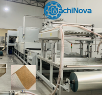Machine de production de carreaux de granit en pierre souple, de placages céramiques en argile flexible et de pierres artificielles de qualité supérieure MachiNova